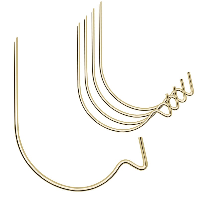 Furhua شماعة صور FURHUA Super Hooks، تعليق فني، ساعة، أرفف، مرايا، إطارات، أو مزارعات لديكورات المنزل والمكتب - Aeneous 20 قطعة - Image 1